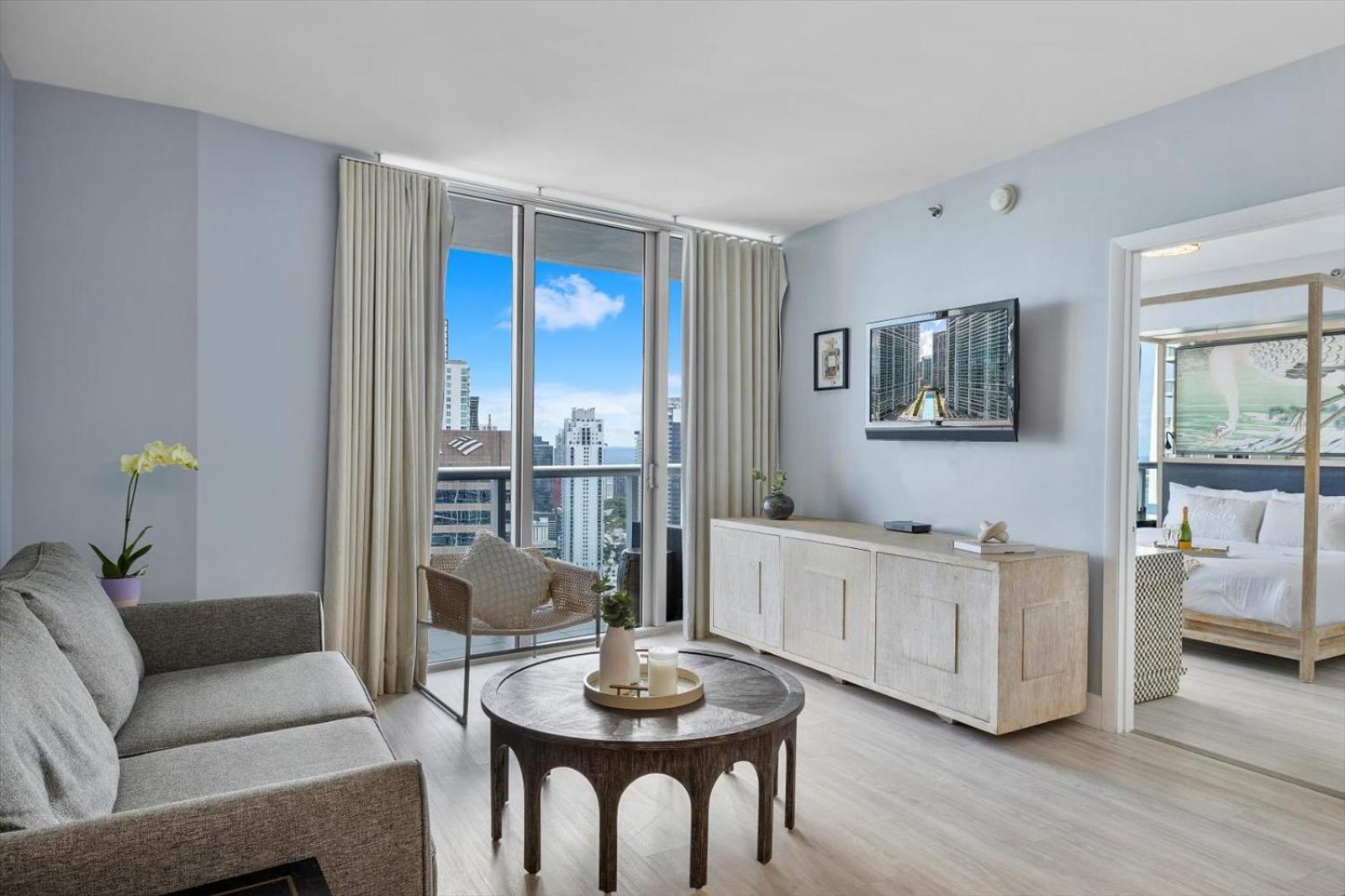 Marvelous Apartment In Brickell Miami Dış mekan fotoğraf